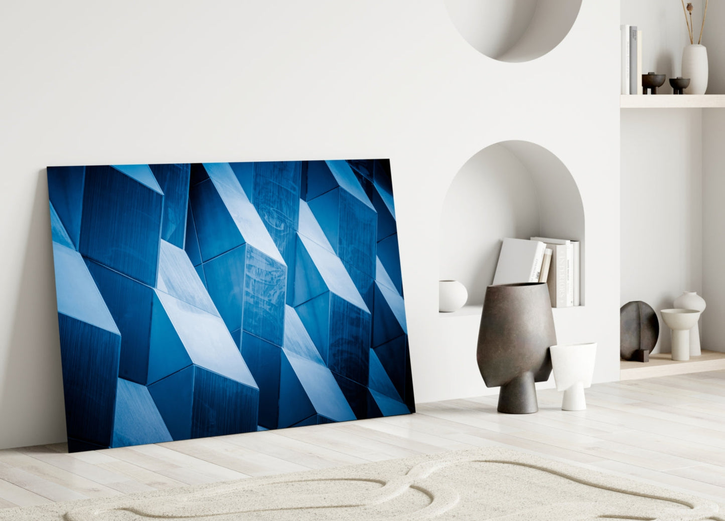 Insigneart USA Insigneart USA Architectural Geometric Shapes Glass Wall Art
