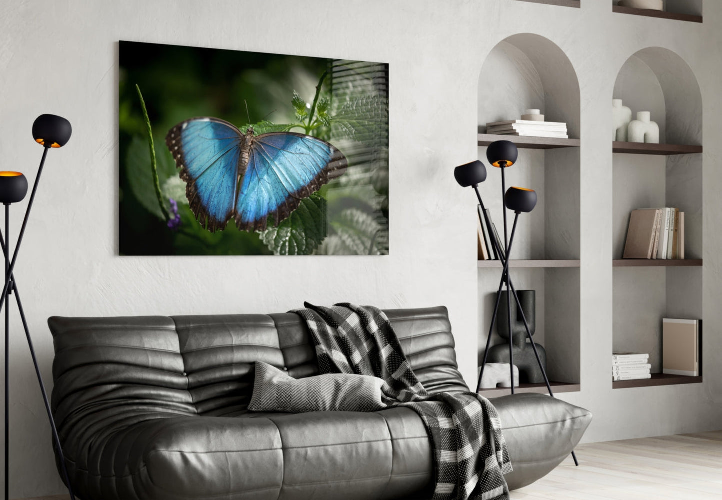 Insigneart USA Insigneart USA Butterfly Glass Wall Art
