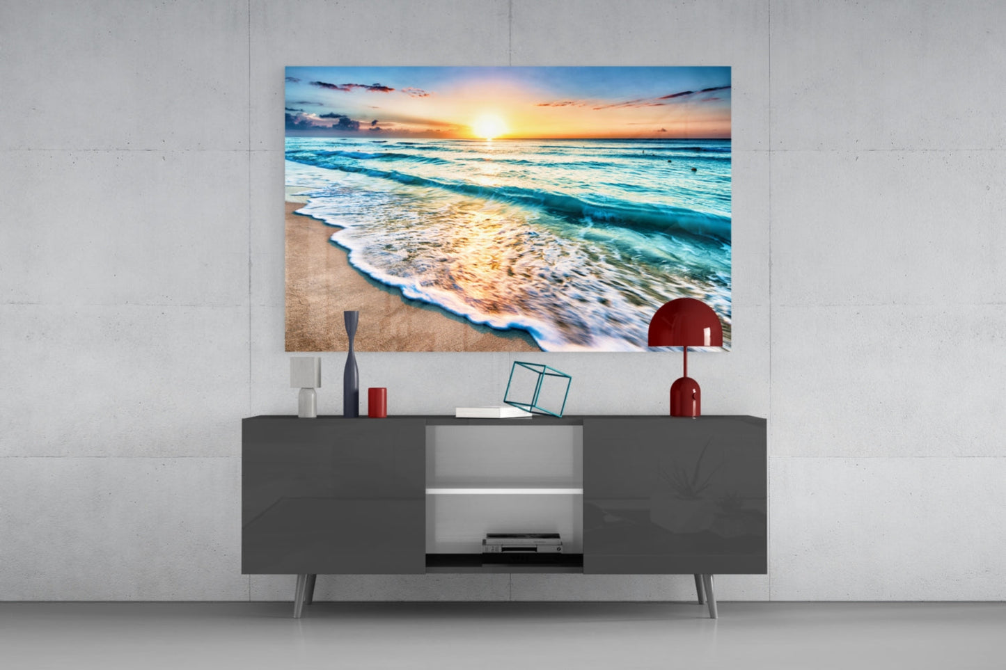 Insigneart USA Insigneart USA Sunset Glass Wall Art