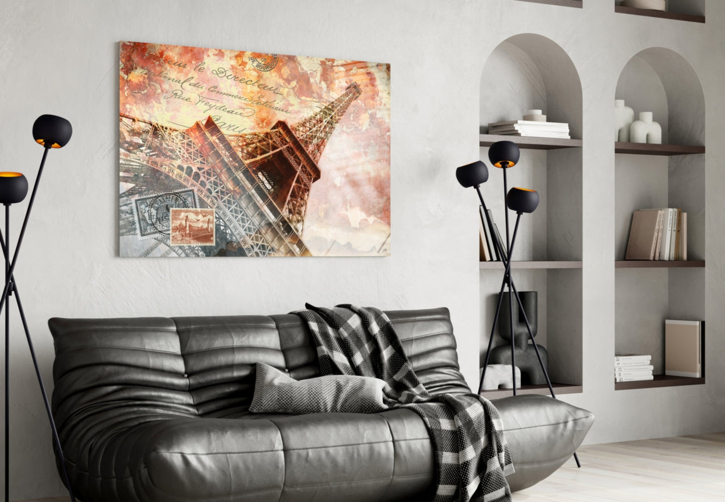 Insigneart USA Insigneart USA Eiffel Glass Wall Art