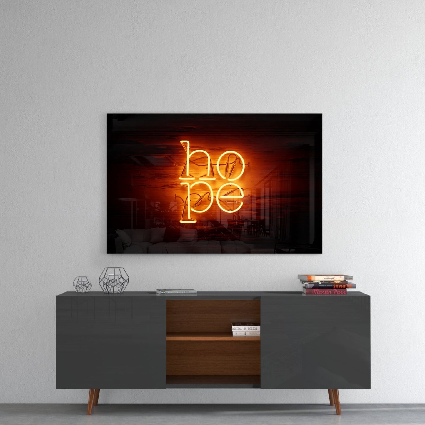 Insigneart USA Insigneart USA “Hope” Glass Wall Art