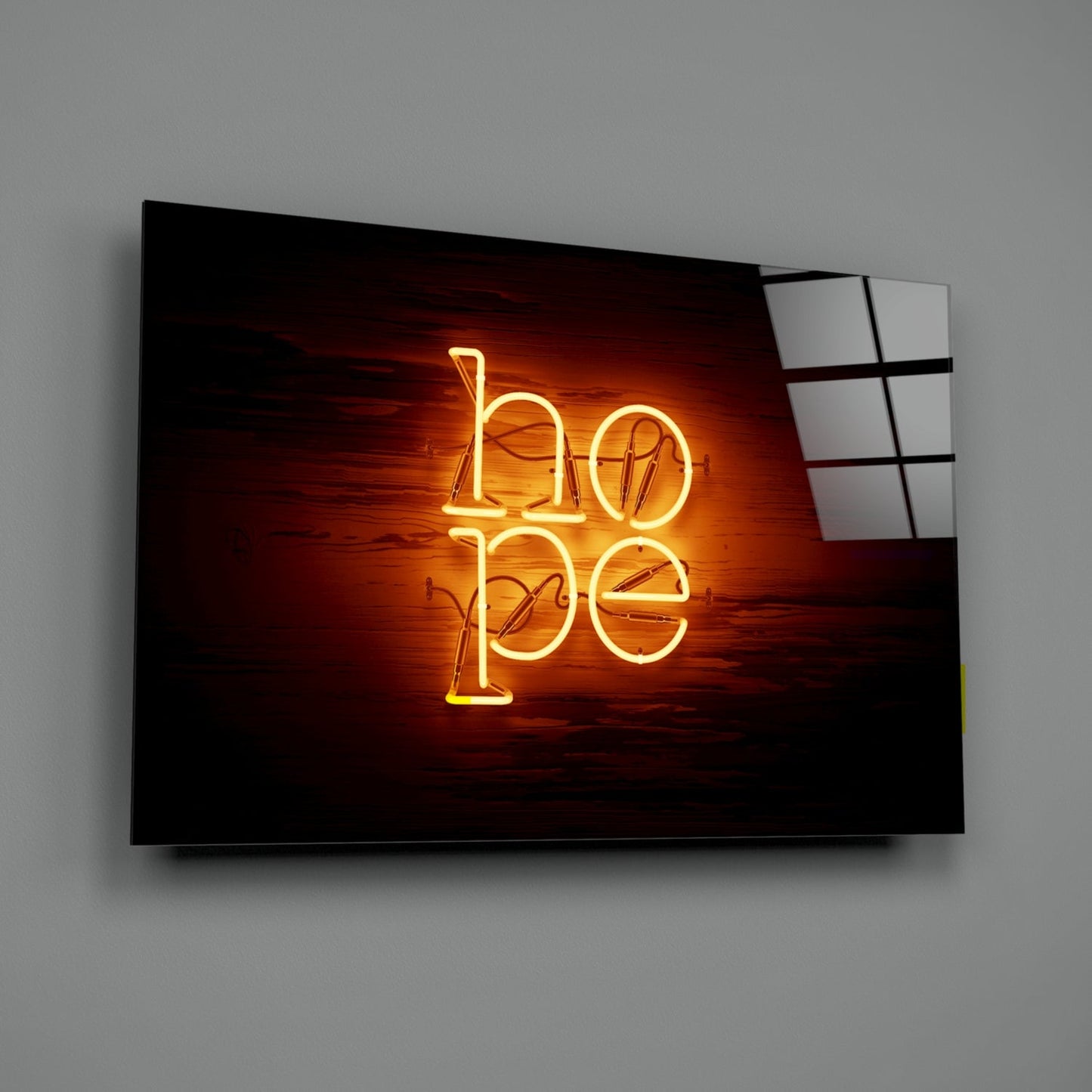 Insigneart USA Insigneart USA “Hope” Glass Wall Art