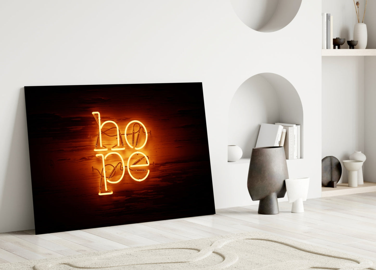 Insigneart USA Insigneart USA “Hope” Glass Wall Art
