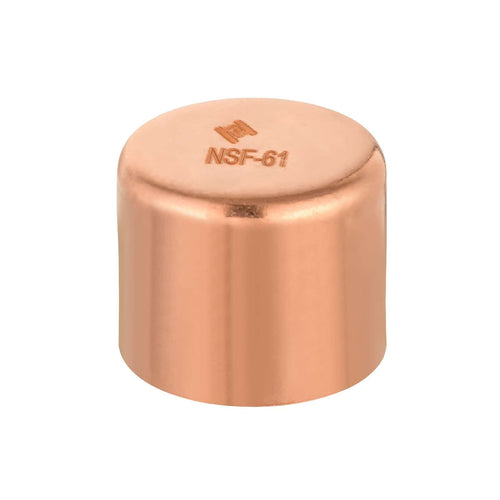 1-1/2" Solder Copper Pipe End Cap (Plug) Plumbingsell
