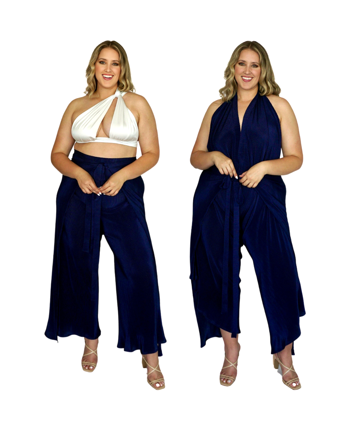 Baliawear Baliawear Pant to Jumpsuit - Plisse