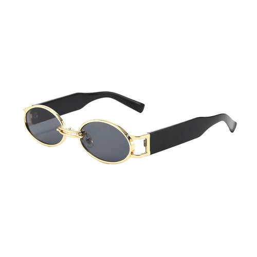 Retro Oval Frame Sunglasses HTO Apparel
