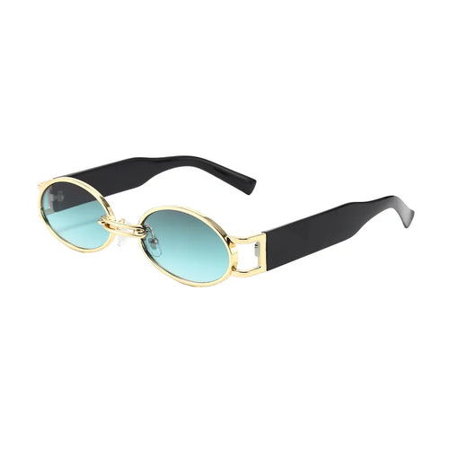 Retro Oval Frame Sunglasses HTO Apparel