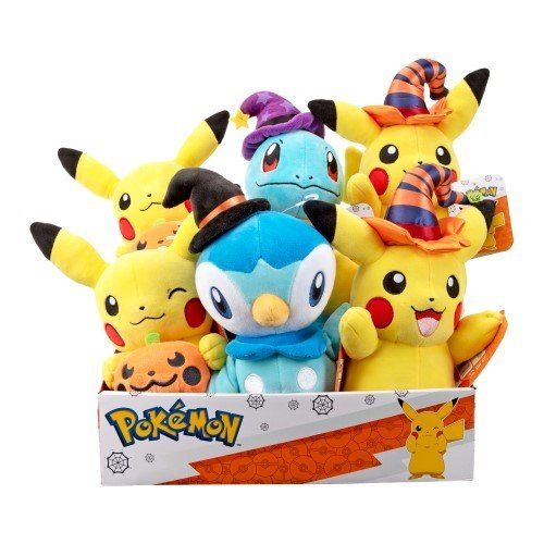 ToyShnip Pokemon 8 Inch Plush Halloween Edition - Select Figure(s)