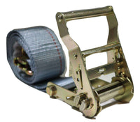 2" x 16 Ft Ratchet Strap w/ Spg E & Wire Hk for E & F-Tracks | 12 PACK RatchetStrap.Com