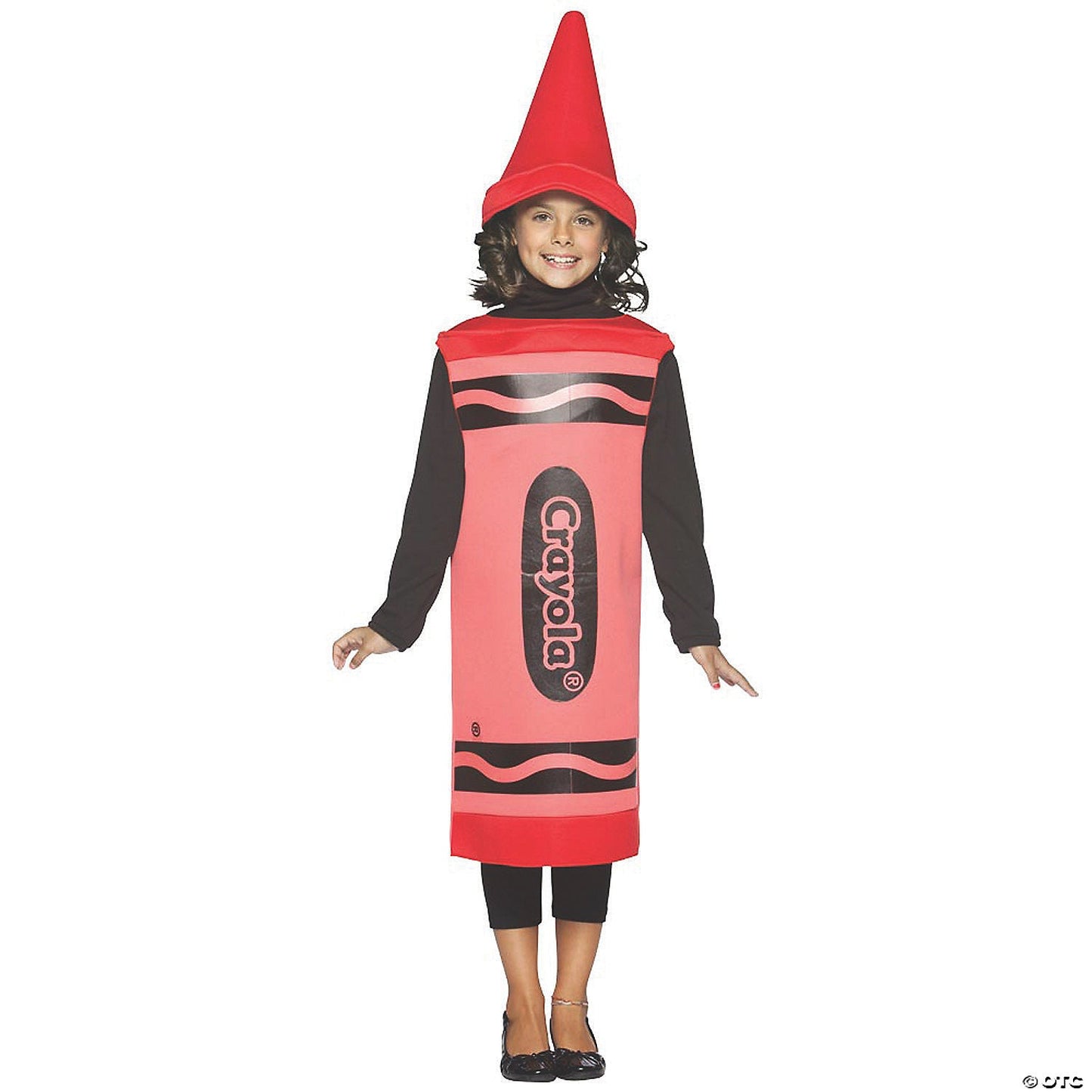 Kids Red Crayola Crayon Costume - Medium