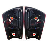 Winjet 2016-23 Toyota Tacoma LED Tail light - Red/Clear