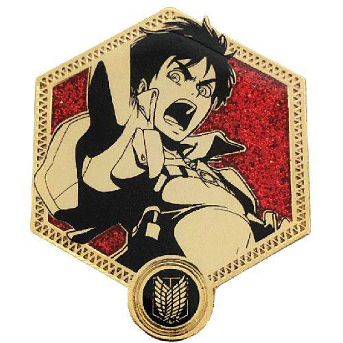 ToyShnip Zen Monkey Attack on Titan Golden Series - 1st Edition Enamel Pin -