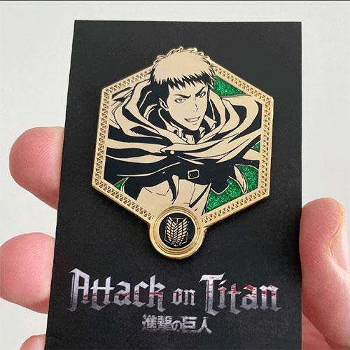 ToyShnip Zen Monkey Attack on Titan Golden Series - 1st Edition Enamel Pin -