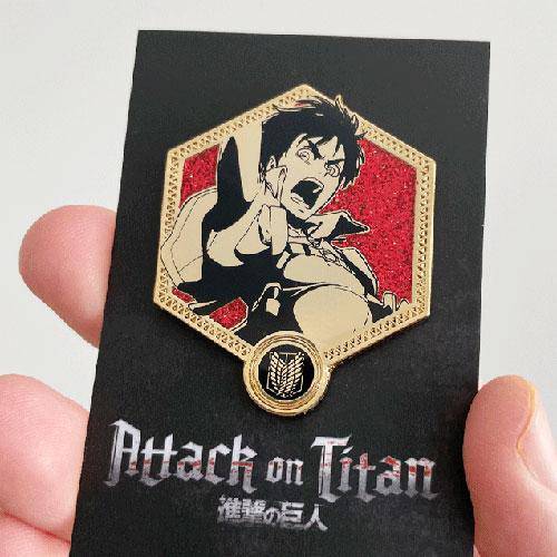 ToyShnip Zen Monkey Attack on Titan Golden Series - 1st Edition Enamel Pin -
