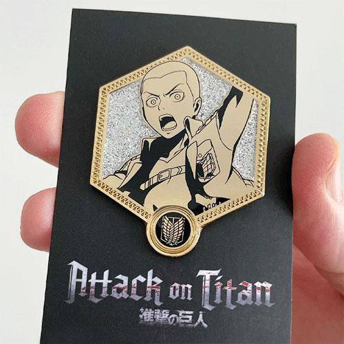 ToyShnip Zen Monkey Attack on Titan Golden Series - 1st Edition Enamel Pin -
