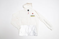 Happy Pockets Windbreaker Zip-Up Jacket (White) Fly Supply Co