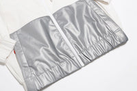 Happy Pockets Windbreaker Zip-Up Jacket (White) Fly Supply Co