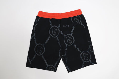 Fly Supply Co Fly Supply Co FS Intarsia Hearts Shorts (Black)