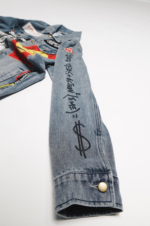 New Rich Denim Jacket (Denim) Fly Supply Co
