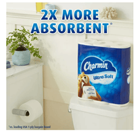 Charmin Ultra Soft Toilet Paper, 12 Mega Rolls EasyOptionXY LLC
