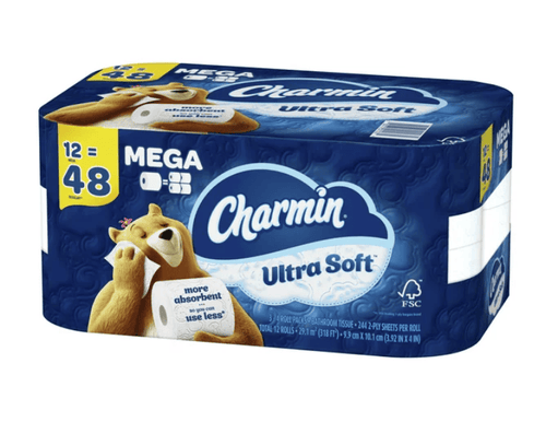Charmin Ultra Soft Toilet Paper, 12 Mega Rolls EasyOptionXY LLC