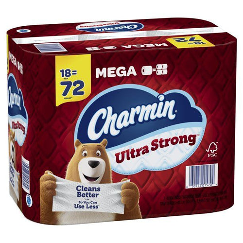 Charmin Ultra Strong Toilet Paper, 18 Mega Roll EasyOptionXY LLC