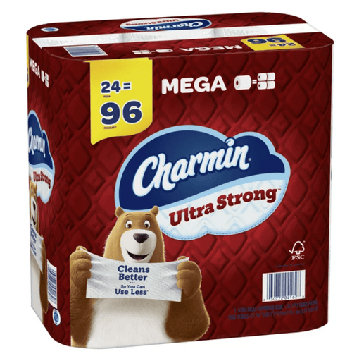 Charmin Ultra Strong Toilet Paper, 24 Mega Roll EasyOptionXY LLC