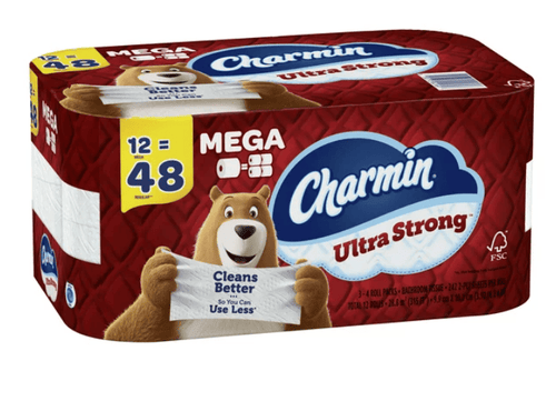 Charmin Ultra Strong Toilet Paper, 12 Mega Roll EasyOptionXY LLC