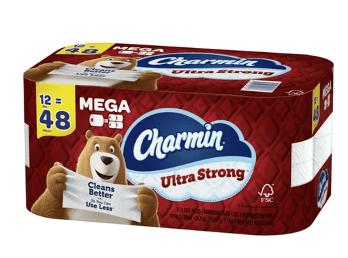 Charmin Ultra Strong Toilet Paper, 12 Mega Roll EasyOptionXY LLC