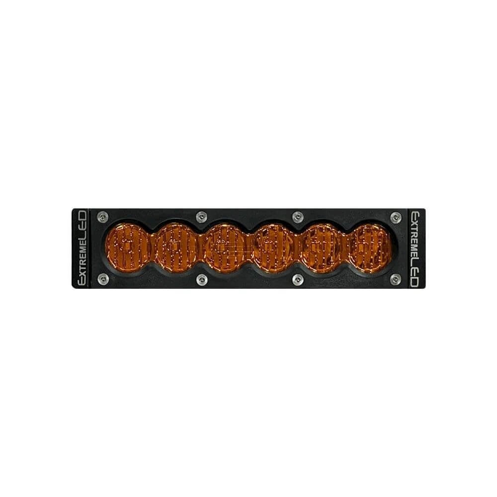 ExtremeLED 6" X6S Slim Amber 30W Flood LED Light Bar