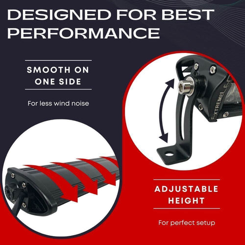 ExtremeLED 50" Curved Extreme Single Row 250W Combo Beam LED Light Bar OffRoadUSA.com