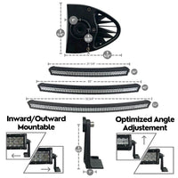 ExtremeLED 52" Curved Extreme Series Dual Row 500W Combo Beam LED Light Bar OffRoadUSA.com