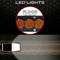 ExtremeLED 6" X6S Slim Amber 30W Flood LED Light Bar OffRoadUSA.com