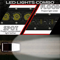 ExtremeLED Extreme Stealth Single Row LED Light Bars OffRoadUSA.com