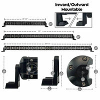 ExtremeLED Extreme Series Single Row Combo RGB Light Bar OffRoadUSA.com