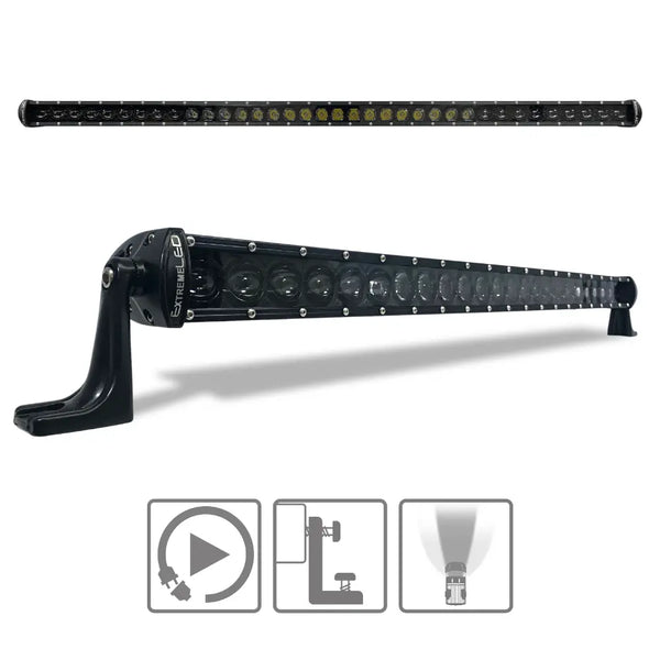 ExtremeLED 50" Extreme Stealth 180W Combo Beam LED Light Bar OffRoadUSA.com