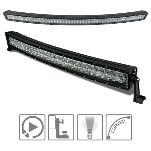 ExtremeLED 52" Curved Extreme Series Dual Row 500W Combo Beam LED Light Bar OffRoadUSA.com