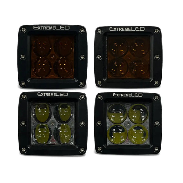 ExtremeLED Stealth Spot and Flood Extreme Series 3" Light Pod OffRoadUSA.com