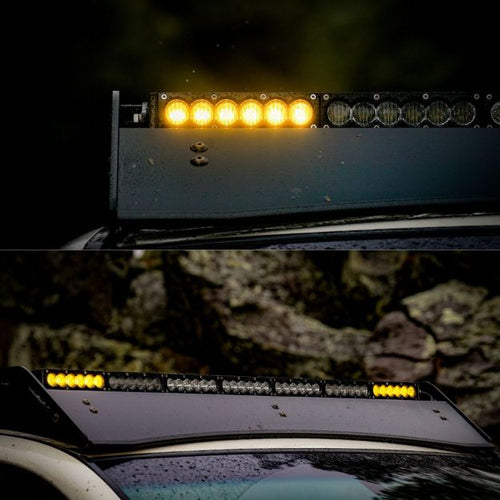ExtremeLED X6S Slim Amber & White LED Light Bar & Harness OffRoadUSA.com