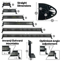 ExtremeLED Extreme Series Dual Row Combo Beam LED Light Bars OffRoadUSA.com
