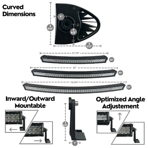ExtremeLED Extreme Series Dual Row Combo Beam LED Light Bars OffRoadUSA.com
