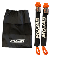 Soft Shackle 1/2'' x 22'' with sleeve and bag (Set of 2 Shackles) (Lifetime Warranty) MOJAB OFFROAD