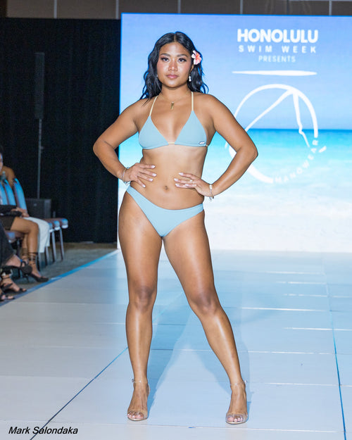 Manō Wear Manō Wear Hilikini top -Nalu ribbed