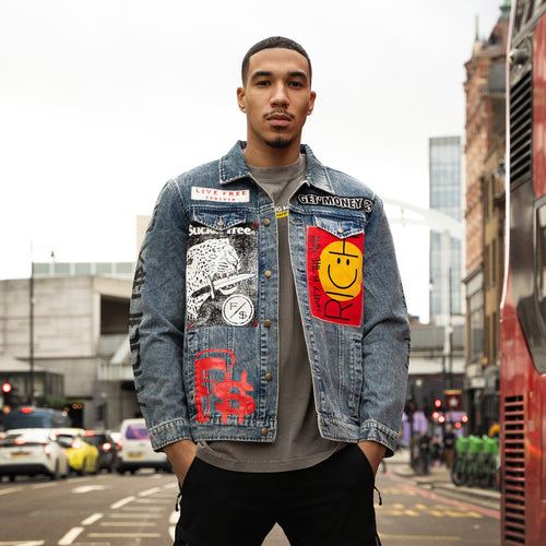 New Rich Denim Jacket (Denim) Fly Supply Co