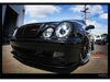 Spyder Mercedes Benz CLK 98-02 Projector Headlights Halogen Model- LED Halo Chrm PRO-YD-MBCLK98-HL-C OffRoadUSA.com