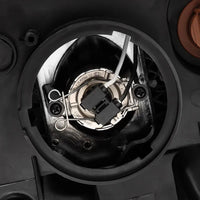 AlphaRex 02-05 Dodge Ram PRO-Series Halogen Projector Headlights Alpha-Black OffRoadUSA.com