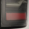 AlphaRex 02-06 Dodge Ram 1500/03-06 Dodge Ram 2500/3500 Truck LUXX-Series LED Tail Lights Alpha-Black OffRoadUSA.com