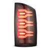AlphaRex 02-06 Dodge Ram 1500/03-06 Dodge Ram 2500/3500 Truck LUXX-Series LED Tail Lights Black OffRoadUSA.com