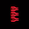 AlphaRex 02-06 Dodge Ram 1500/03-06 Dodge Ram 2500/3500 Truck LUXX-Series LED Tail Lights Black-Red OffRoadUSA.com