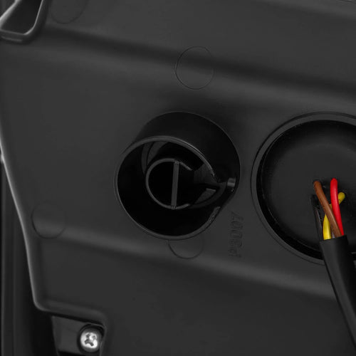 AlphaRex 02-06 Dodge Ram 1500/03-06 Dodge Ram 2500/3500 Truck LUXX-Series LED Tail Lights Black-Red OffRoadUSA.com